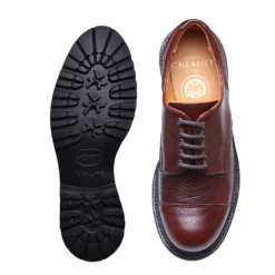 Cheaney Patterson GV Derby In Whiskey Kudu Leather -Zeg Shoes Shop cheaney patterson gv derby in whiskey kudu leather p1622 10904 zoom