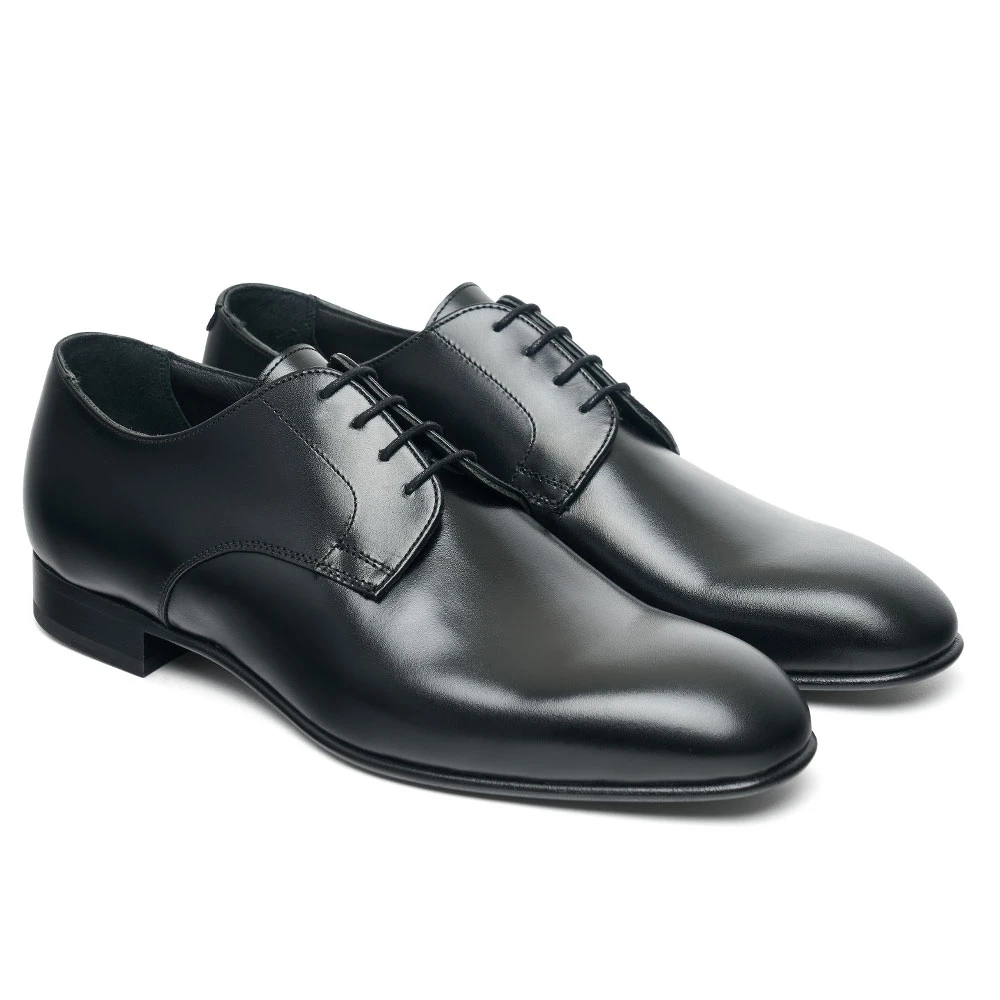 Cheaney Ryder Derby In Black Calf Leather 2 Cheaney Ryder Derby In Black Calf Leather - Image 2