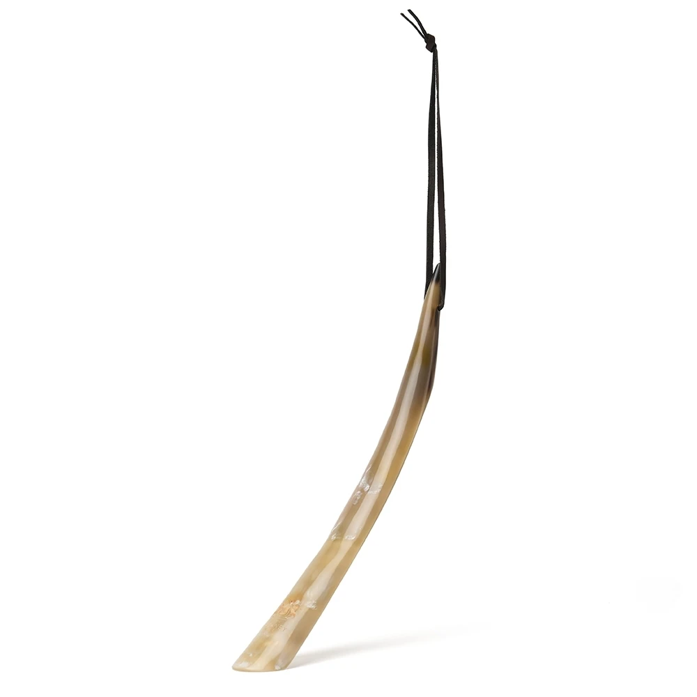 Cheaney Shoe Horn With Leather Thong - 15-16 Inches 1 Cheaney Shoe Horn With Leather Thong - 15-16 Inches
