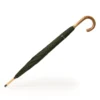 Cheaney Soild Hickory Stick Umbrella In Dark Green