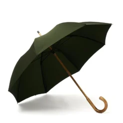 Cheaney Soild Hickory Stick Umbrella In Dark Green -Zeg Shoes Shop cheaney soild hickory stick umbrella in dark green p1655 11099 zoom