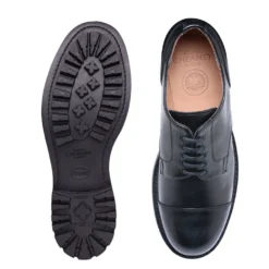 Cheaney Spitfire II C Military Style Derby In Jet Black Kudu Leather -Zeg Shoes Shop cheaney spitfire ii c military style derby in jet black kudu leather p1593 10929 zoom