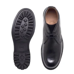 Cheaney Stirling C Chukka Boot In Jet Black Kudu Leather -Zeg Shoes Shop cheaney stirling c chukka boot in jet black kudu leather p1599 10625 zoom
