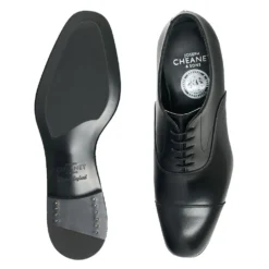Cheaney Stratton Capped Oxford In Black Calf Leather -Zeg Shoes Shop cheaney stratton capped oxford in black calf leather p1773 12453 zoom