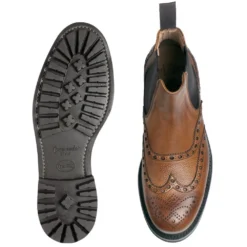 Cheaney Tamar C Chelsea Boot In Almond Grain Leather -Zeg Shoes Shop cheaney tamar c chelsea boot in almond grain leather p78 1477 zoom