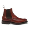 Cheaney Tamar R Chelsea Boot In Dark Leaf Calf Leather