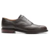 Cheaney Tarbert EF Oxford Brogue In Dark Brown Deerskin