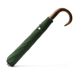 Cheaney Telescopic Umbrella In Dark Green