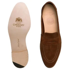 Cheaney Toby Collapsible Penny Loafer In Rustique Suede -Zeg Shoes Shop cheaney toby collapsible penny loafer in rustique suede p1277 8574 zoom