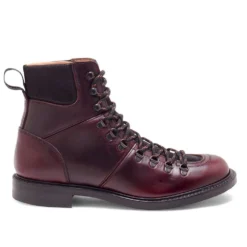 Cheaney Torridon R Hiker Boot In Burgundy Chromexcel/Black Coupe