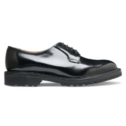 Cheaney Tove GV Derby In Black Bookbinder Leather