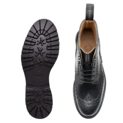 Cheaney Tweed GV Derby Brogue Boot In Black Eco Oiled Leather 6 Cheaney Tweed GV Derby Brogue Boot In Black Eco Oiled Leather -Zeg Shoes Shop cheaney tweed gv derby brogue boot in black eco oiled leather p1632 10750 zoom