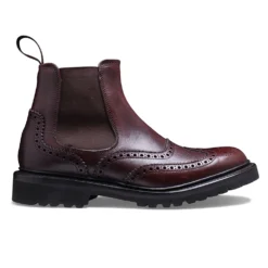 Cheaney Victoria GV Chelsea Boot In Polo Brown Eco Oiled Leather