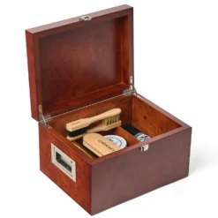 Cheaney Wooden Valet Shoe Care Box