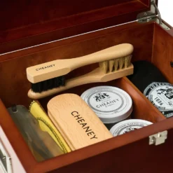 Cheaney Wooden Valet Shoe Care Box 8 Cheaney Wooden Valet Shoe Care Box -Zeg Shoes Shop cheaney wooden valet shoe care box p231 11427 zoom