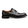 Cheaney Wye II Derby In Black Hi-Shine Leather
