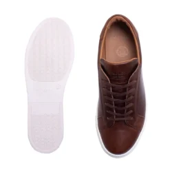 Cheaney X Goral Kelham Trainer In Dark Brown Chromexcel Leather -Zeg Shoes Shop cheaney x goral kelham trainer in dark brown chromexcel leather p1626 10486 zoom