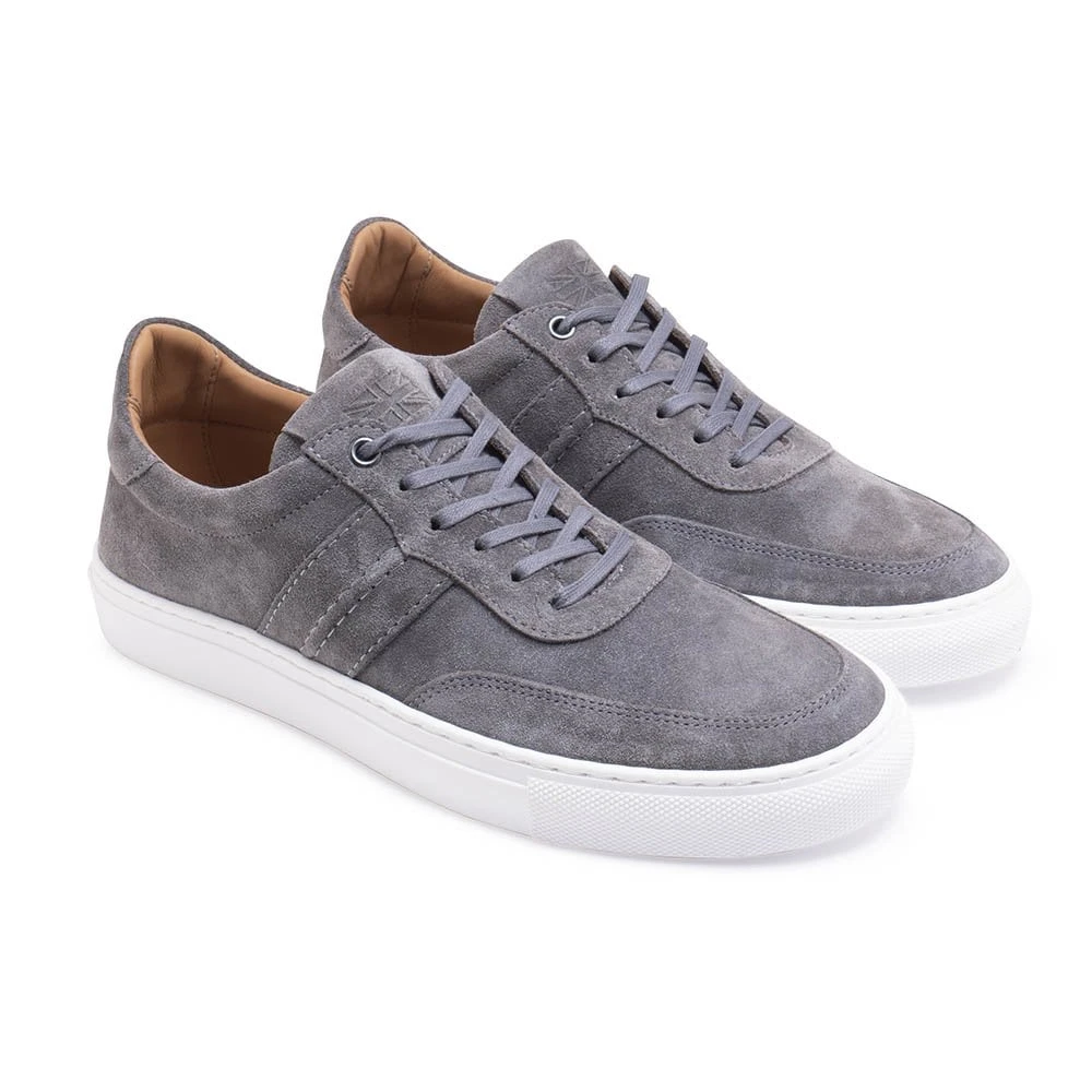 Cheaney X Goral Steel II Trainer In Anthracite Suede 2 Cheaney X Goral Steel II Trainer In Anthracite Suede - Image 2