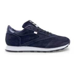 Cheaney X Walsh Bannister Trainer In Blue Palio Suede