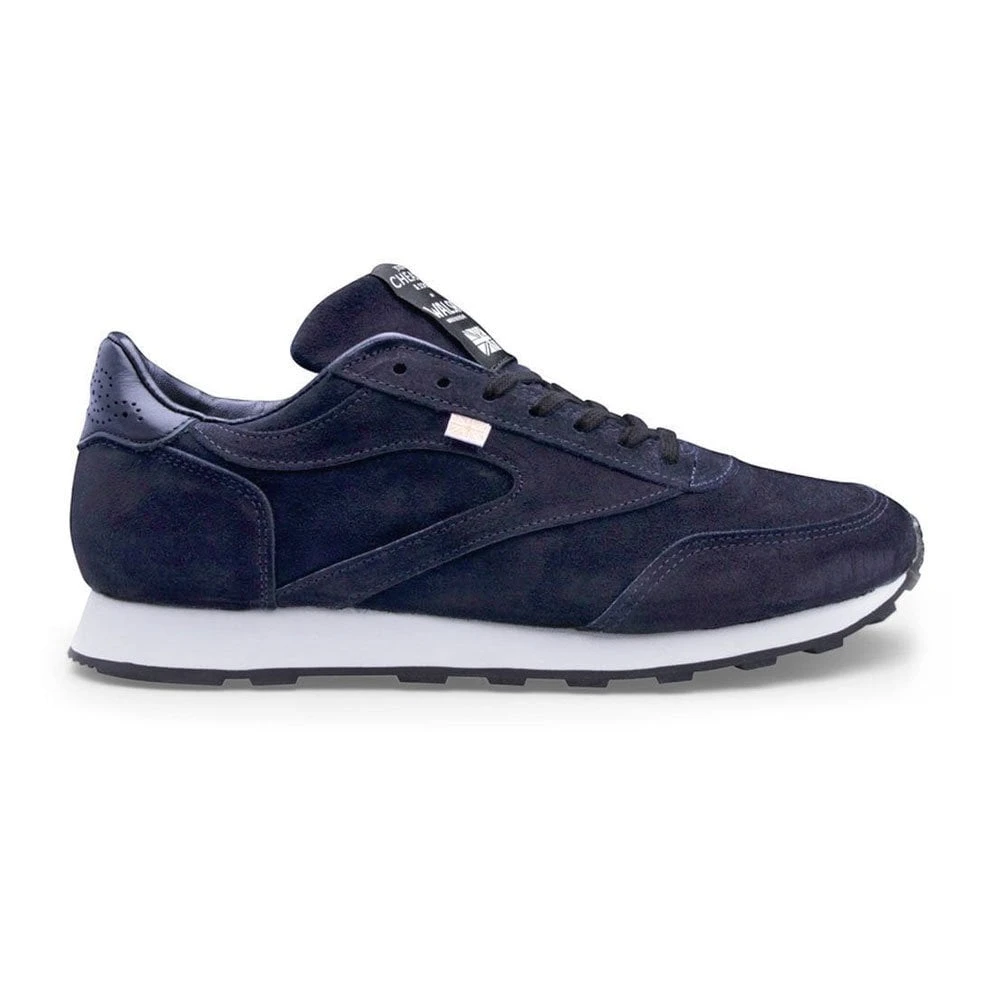 Cheaney X Walsh Bannister Trainer In Blue Palio Suede 1 Cheaney X Walsh Bannister Trainer In Blue Palio Suede