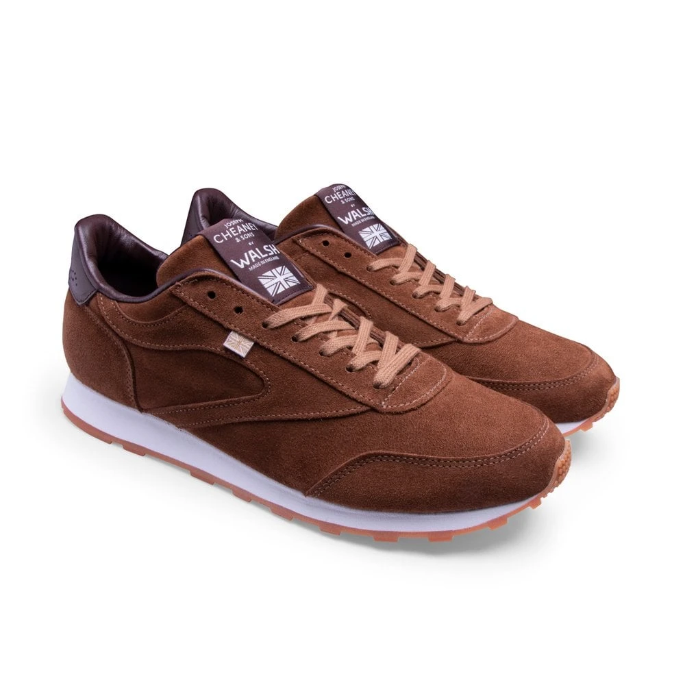 Cheaney X Walsh Bannister Trainer In Fox Suede 2 Cheaney X Walsh Bannister Trainer In Fox Suede - Image 2
