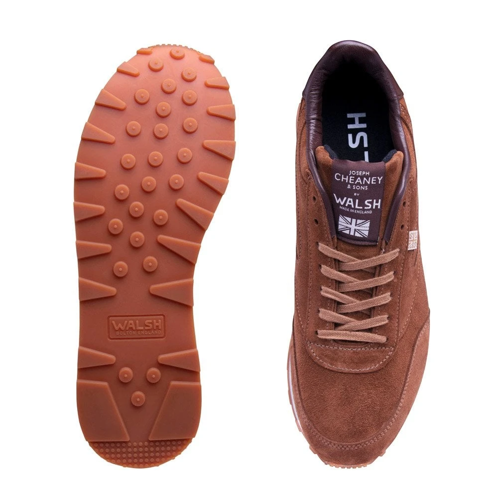 Cheaney X Walsh Bannister Trainer In Fox Suede 5 Cheaney X Walsh Bannister Trainer In Fox Suede - Image 5
