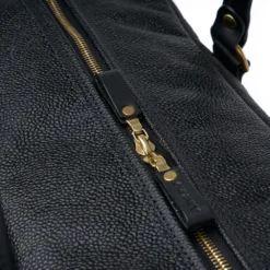 Croots X Cheaney Holdall In Black Grain Leather 10 Croots X Cheaney Holdall In Black Grain Leather -Zeg Shoes Shop croots x cheaney holdall in black grain leather p1648 10965 zoom