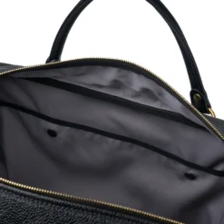 Croots X Cheaney Holdall In Black Grain Leather 13 Croots X Cheaney Holdall In Black Grain Leather -Zeg Shoes Shop croots x cheaney holdall in black grain leather p1648 10970 zoom