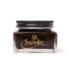 Saphir Creme Cuir Gras - Greasy Leather Cream - Dark Brown